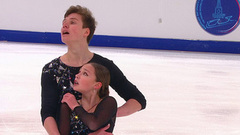 Таисия Щербинина — Артем Петров. Кубок Первого канала среди юниоров по фигурному катанию 2024