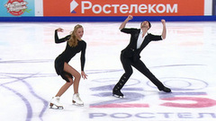 Александра Степанова — Иван Букин. Ритм-танец. Чемпионат России по фигурному катанию 2025