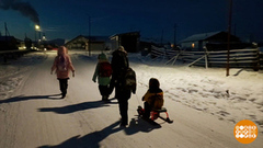 А нам мороз не страшен! Доброе утро. Фрагмент 