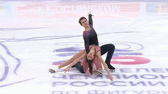 Дарья Савкина — Александр Вахнов. Произвольный танец. Чемпионат России по фигурному катанию 2025