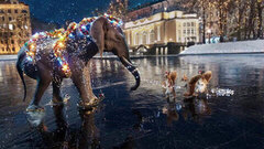 Новогодние белки и слоны. «Каток». Новый год с Первым