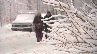 В последний день уходящего года Москву накрыл сильный снегопад