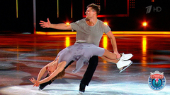 Ангелина Стречина и Александр Энберт — «Я буду любить». Дуэты. Народный Ледниковый период. Фрагмент 