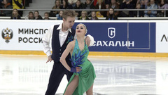 Арина Горшенина — Илья Макаров. Ритм-танец. IV Российско-Китайские молодежные зимние игры