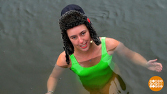 Окунаемся в прорубь с Осман Делибаш. Доброе утро. Суббота. Фрагмент