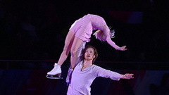 Евгения Тарасова — Владимир Морозов. Показательный номер. Чемпионат России по прыжкам 2025