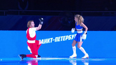 Екатерина Миронова — Евгений Устенко. Показательный номер. Чемпионат России по прыжкам 2025