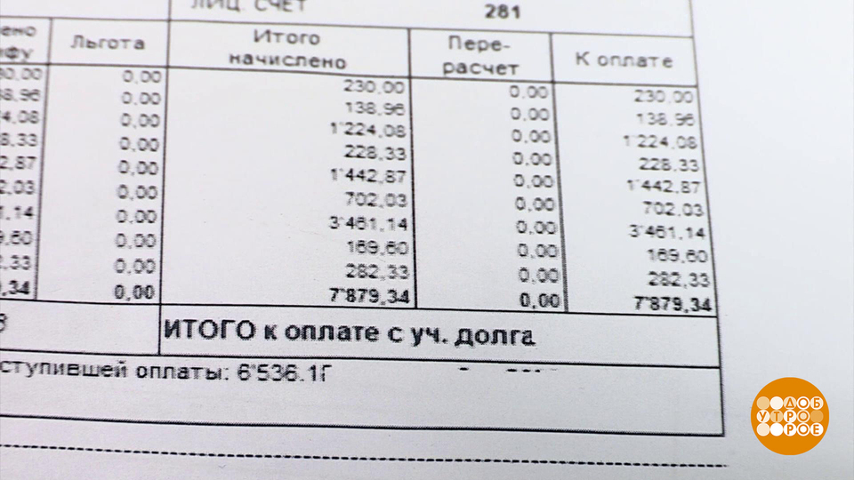 Платежки ЖКХ: что это за цифры? Доброе утро. Фрагмент выпуска от 22.01.2025