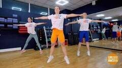 Фитнес-аэробика: разминка для стройности. Доброе утро. Фрагмент