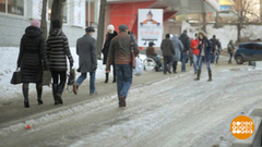 Гололед бывает разный... Доброе утро. Фрагмент 