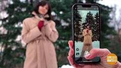 Фотосессия на прогулке. Доброе утро. Фрагмент 