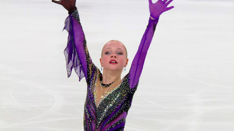Елена Костылева. Произвольная программа. Первенство России по фигурному катанию среди юниоров 2025