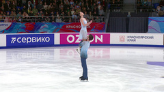 Ясмина Кадырова — Илья Миронов. Короткая программа. Финал Гран-при России по фигурному катанию 2025