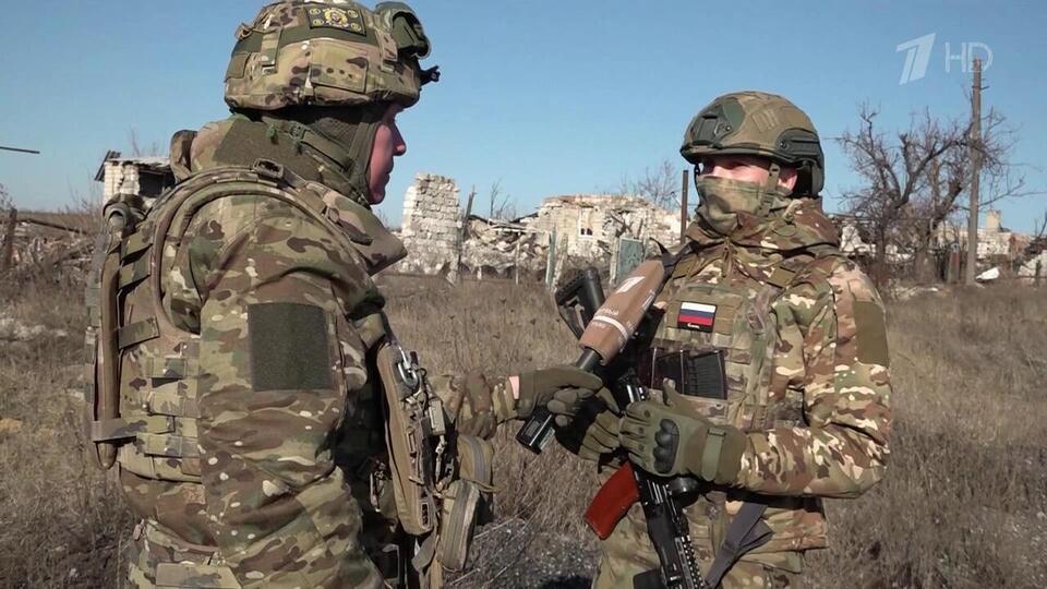 Бойцы группировки войск «Юг» рассказали подробности освобождения села Дачное