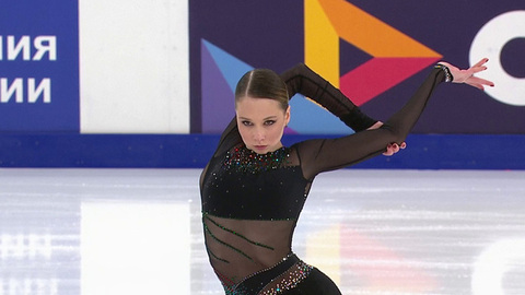 Ксения Синицына. Короткая программа. Финал Гран-при России по фигурному катанию 2025