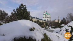 А снег идет, а снег идет... На юге! Доброе утро. Фрагмент 