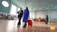 Путешествие начинается с вокзала. Доброе утро. Фрагмент