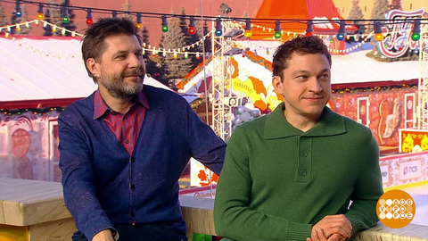 Владимир Щегольков и Александр Зарядин. Доброе утро. Фрагмент 