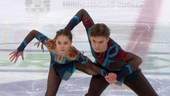 Зоя Ковязина — Артемий Мохов. Короткая программа. Финал Гран-при России по фигурному катанию среди юниоров 2025