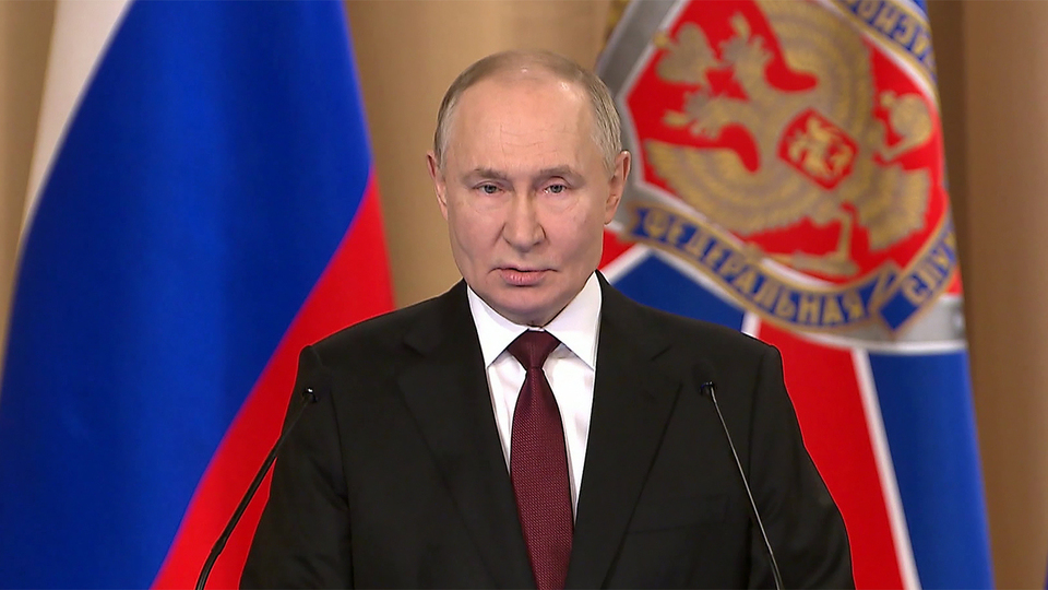 Главные заявления Владимира Путина на расширенном заседании коллегии ФСБ