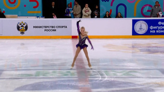 Костылева исполнила пять ультра-си прыжков в финале гран-при РФ среди юниоров