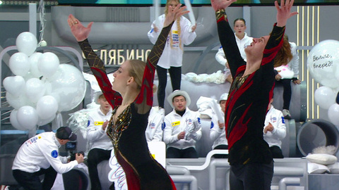 Наталья Хабибуллина — Илья Княжук. Короткая программа. Т-Банк Кубок Первого канала по фигурному катанию 2025