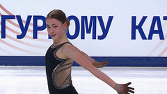 Софья Важнова. Короткая программа. Т-Банк Кубок Первого канала по фигурному катанию 2025