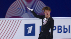 Евгений Семененко. Короткая программа. Т-Банк Кубок Первого канала по фигурному катанию 2025