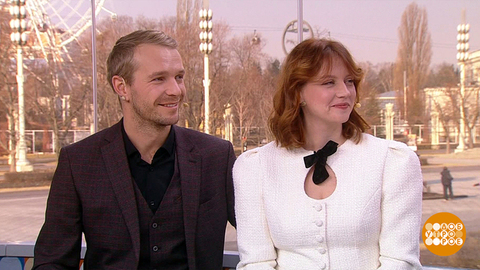 Екатерина Шумакова и Илья Малаков — о фильме «Триггер». Новые серии. Доброе утро. Фрагмент