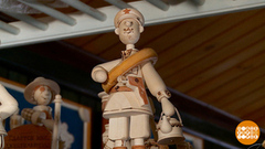 Живые игрушки из живого дерева. Доброе утро. Фрагмент 