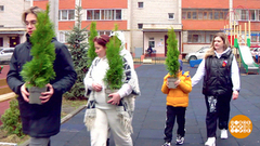 А у нас во дворе будет елочка! Доброе утро. Фрагмент 