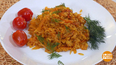 Готовим тушеную капусту с рисом. Доброе утро. Суббота. Фрагмент