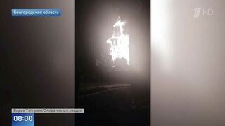 Храм «Новый Иерусалим» сгорел в Белгородской области после атаки ВСУ: видео