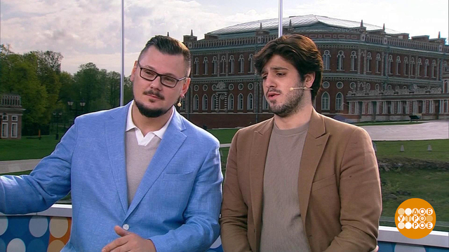 Матвей Козин и Давид Саникидзе готовятся к финалу шоу «Голос». Доброе утро. Фрагмент 