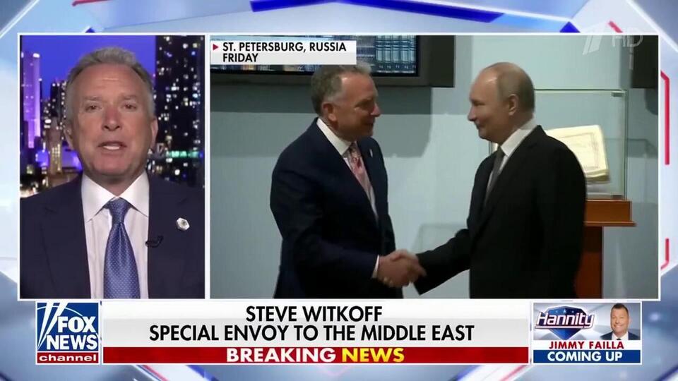 Владимир Путин в Кремле принял спецпосланника Дональда Трампа Стивена Уиткоффа