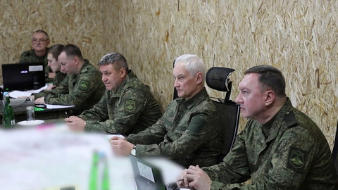 Андрей Белоусов проинспектировал командный пункт группировки «Курск»