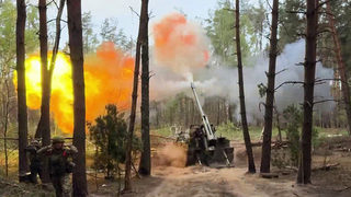 Российские бойцы бьют по позициям ВСУ в Сумской области