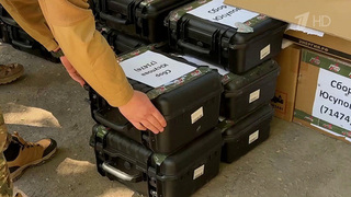 Технику, закупленную в рамках сбора военкора Амира Юсупова, передали бойцам на передовой