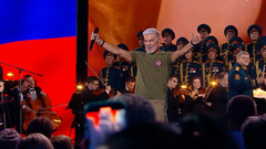 Олег Газманов — «Вперед, Россия!» «Русский мир». Фрагмент 