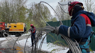 В Московской области энергетики устраняют последствия мощного удара стихии