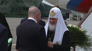 В столицу Азербайджана прибыл патриарх Московский и Всея Руси Кирилл