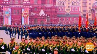 Москва готовится к параду. Праздничный канал. Фрагмент 