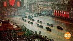 Парад Победы 1945 года. Праздничный канал. Фрагмент