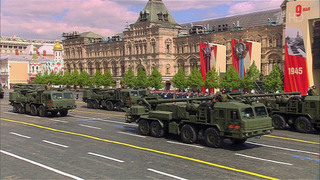 На Красной площади в Москве состоялся парад в честь 80-й годовщины разгрома нацизма