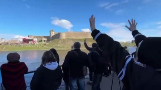 Жителям Нарвы удалось посмотреть трансляцию парада на Красной площади в Москве