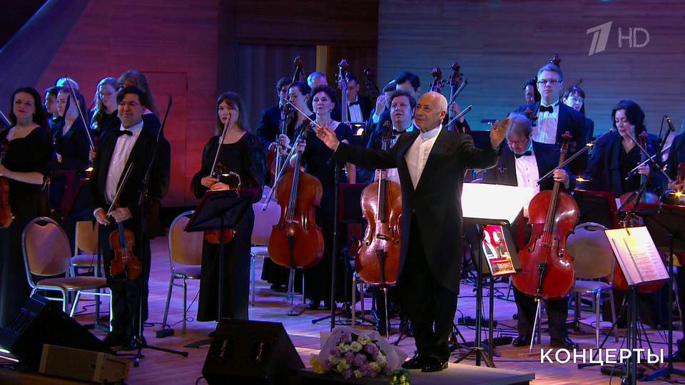 Владимир Спиваков / Национальный филармонический оркестр России — романс из к/ф «Метель». «Я люблю тебя, жизнь!» Концерт к 80-летию Великой Победы. Фрагмент выпуска от 11.05.2025