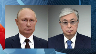 Владимир Путин поздравил с днем рождения президента Казахстана Касым-Жомарта Токаева