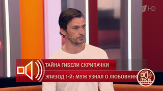 «Незадолго до своей смерти она приезжала ко мне». Экс-муж погибшей скрипачки рассказал об отношениях с бывшей женой. Пусть говорят. Фрагмент