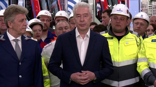 Собянин открыл новое электродепо «Южное» Замоскворецкой линии метро: видео
