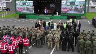 Более десяти команд принимают участие в соревнованиях спецназа «Вызов»